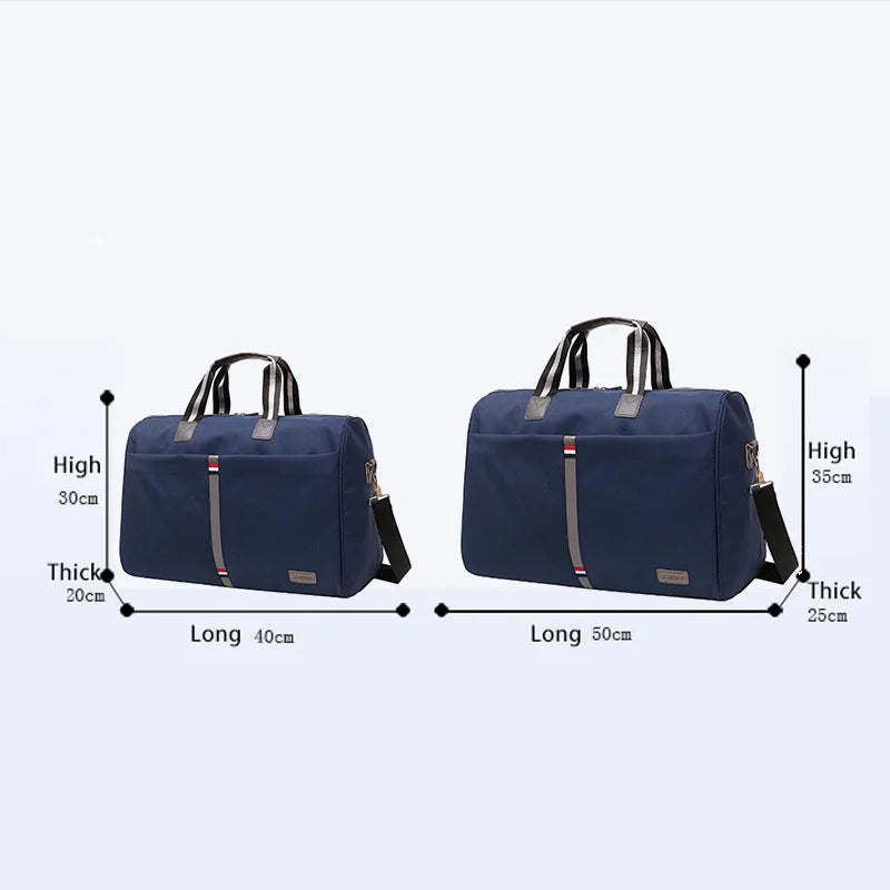 Waterproof Foldable Shoulder Bag Large Capacity Travel Tote