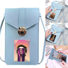 Waterproof Cell Phone Bag Funny Printed Case Women Shoulder Bags