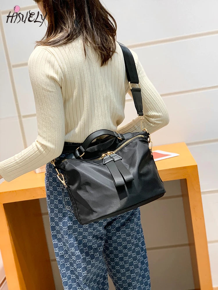 Camo CrossBody Bag Women Waterproof Multi-Pocket Shoulder Tote Travel Messenger