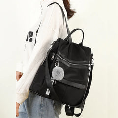 Waterproof Oxford Cloth Women Backpack Nylon Travel School Bags