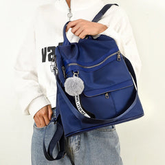 Waterproof Oxford Cloth Women Backpack Nylon Travel School Bags