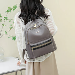 Print School Bag Waterproof Oxford Women Anti-theft Backpack