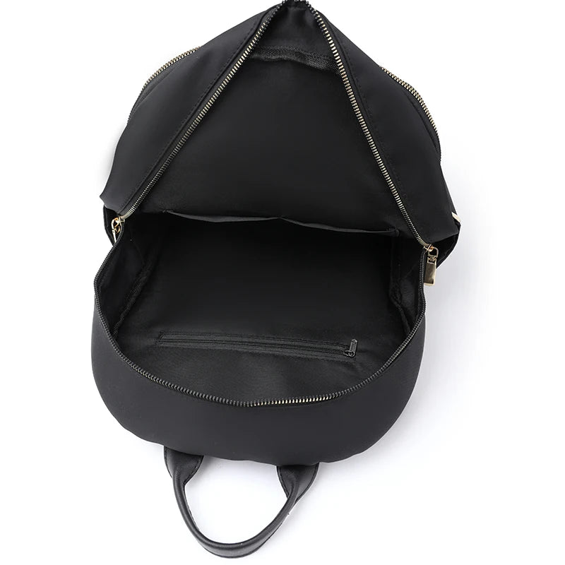 Print School Bag Waterproof Oxford Women Anti-theft Backpack