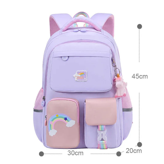 Waterproof Girls School Bags Children Primary School Backpack