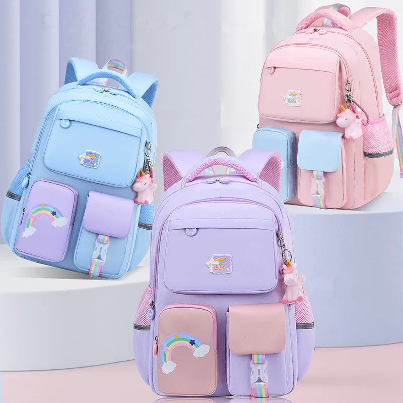 Waterproof Girls School Bags Children Primary School Backpack
