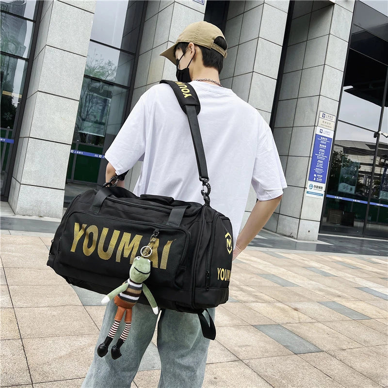 Waterproof Travel Duffel Bag, Sports Tote Gym Bag For Women
