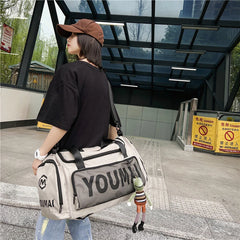 Waterproof Travel Duffel Bag, Sports Tote Gym Bag For Women