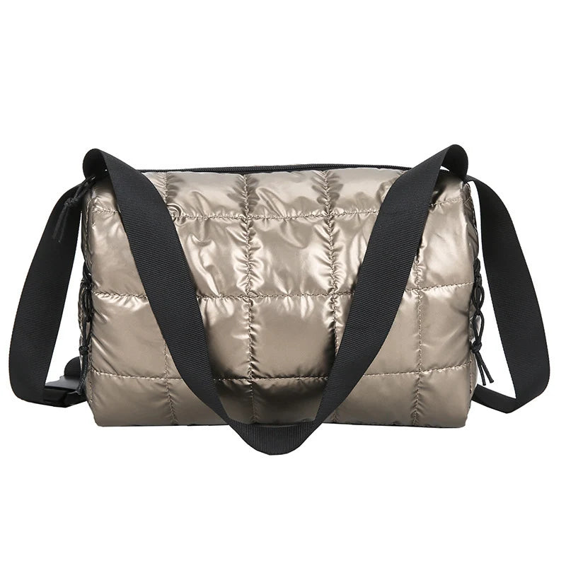 Winter Large Capacity Tote Bag Crossbody Bags Waterproof Nylon Shoulder Bags