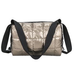 Winter Large Capacity Tote Bag Crossbody Bags Waterproof Nylon Shoulder Bags