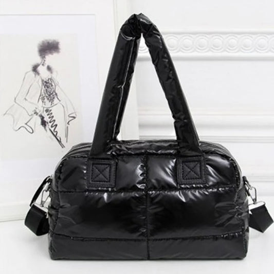 Winter Large Capacity Tote Bag Crossbody Bags Waterproof Nylon Shoulder Bags
