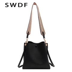 Winter Women's Large Crossbody Bags with Double Shoulder Straps
