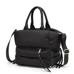 Winter Waterproof Nylon Bags Large Capacity Shoulder Bag for Women