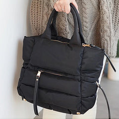 Winter Waterproof Nylon Bags Large Capacity Shoulder Bag for Women