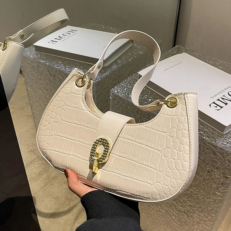 Winter Women Shoulder Crossbody Totes PU Leather Bags Vintage