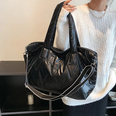Winter Large Capacity Tote Bags for Women Shoulder Side Bag Space bag