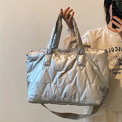Winter Large Capacity Tote Bags for Women Shoulder Side Bag Space bag
