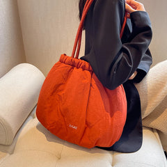 Winter String Canvas Female Bag Large Capacity Handbags for Women