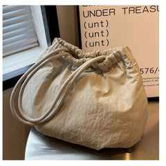 Winter String Canvas Female Bag Large Capacity Handbags for Women