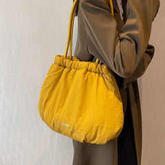 Winter String Canvas Female Bag Large Capacity Handbags for Women