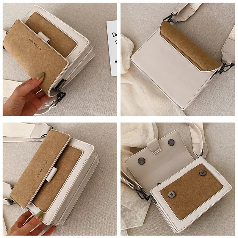 Women Crossbody Shoulder Bag Flap Purse Handbags