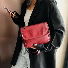 Retro PU Crossbody Bag Shoulder Bag Western Style Purses And Handbag