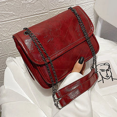 Retro PU Crossbody Bag Shoulder Bag Western Style Purses And Handbag