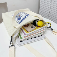 Canvas Handbag Tote Bag Student Casual Large Capacity Messenger Bag
