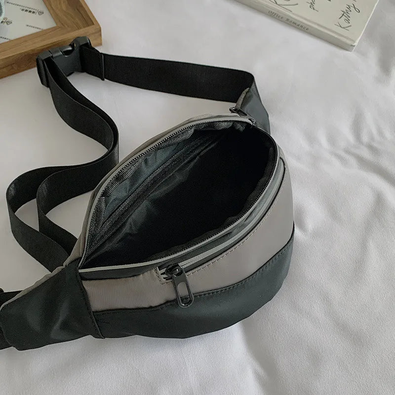 Women Fanny Pack Oxford Waist Bag Crossbody Sling Bag