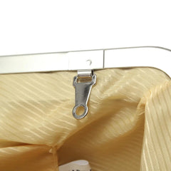Satin Crystal Bridal Clutch Evening Bag Wedding Purse