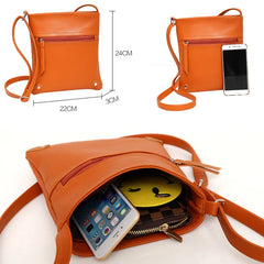 Women Messenger Bags Bucket Leather Crossbody Shoulder Bag