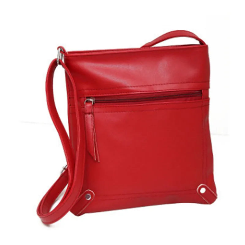 Women Messenger Bags Bucket Leather Crossbody Shoulder Bag