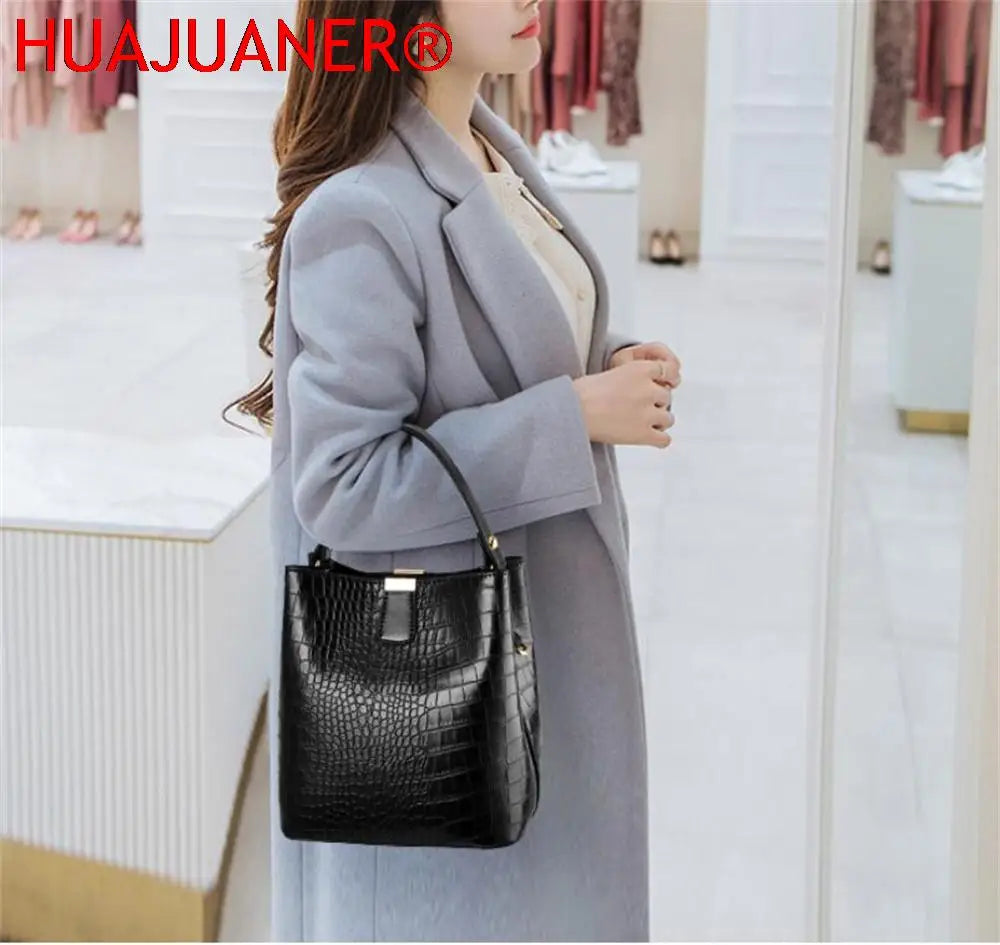 Women Shoulder Bag Handbags PU Leather Ladies Messenger Purse Bag