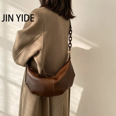 Women Soft Leather Handbags High Vintage Crossbody Bags for Women