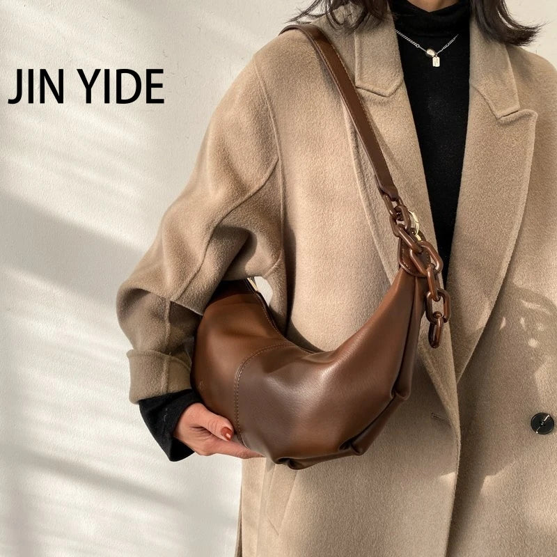 Women Soft Leather Handbags High Vintage Crossbody Bags for Women