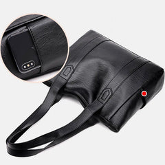 Women Soft PU Leather Handbag Vintage Shoulder Crossbody Bag