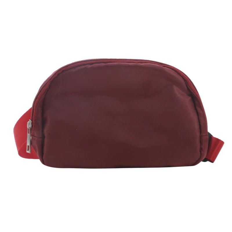 Women Waist Bag Fanny Pack Zipper Chest Bag Outdoor Sports Crossbody Bags