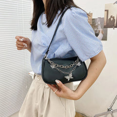 Women's Butterfly Chain Handbags Spring Shoulder Bag Ladies Small Tote