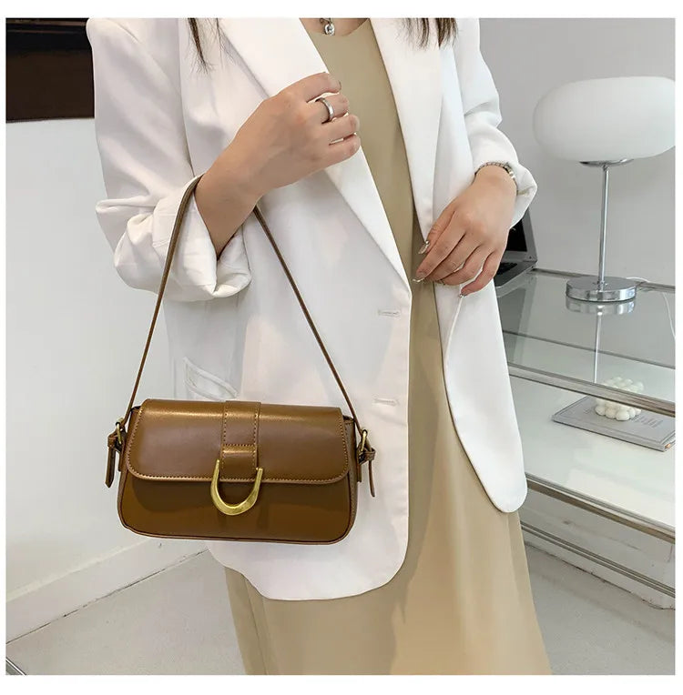 One Shoulder Messenger Bag Versatile Commuter Handbag