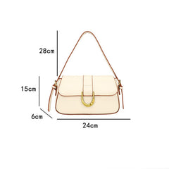 One Shoulder Messenger Bag Versatile Commuter Handbag