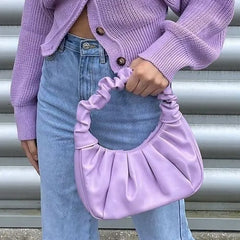 Women's Handbags Cloud Pleated Bag Niche Texture Single Shoulder