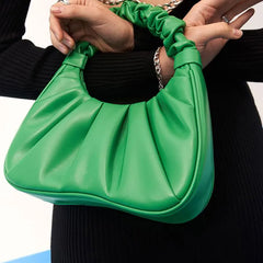 Women's Handbags Cloud Pleated Bag Niche Texture Single Shoulder