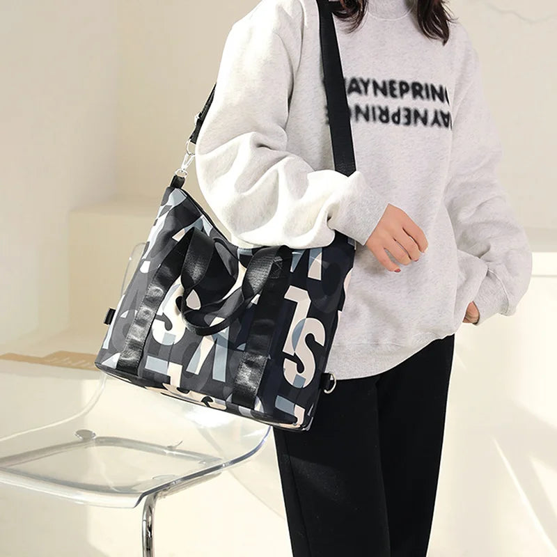 Women's Messenger Bags Nylon Shoulder Totes Handbag