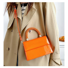 Leather Messenger Bag Tote Handbag Shoulder Bag