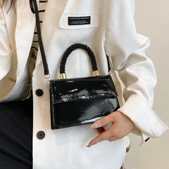 Leather Messenger Bag Tote Handbag Shoulder Bag
