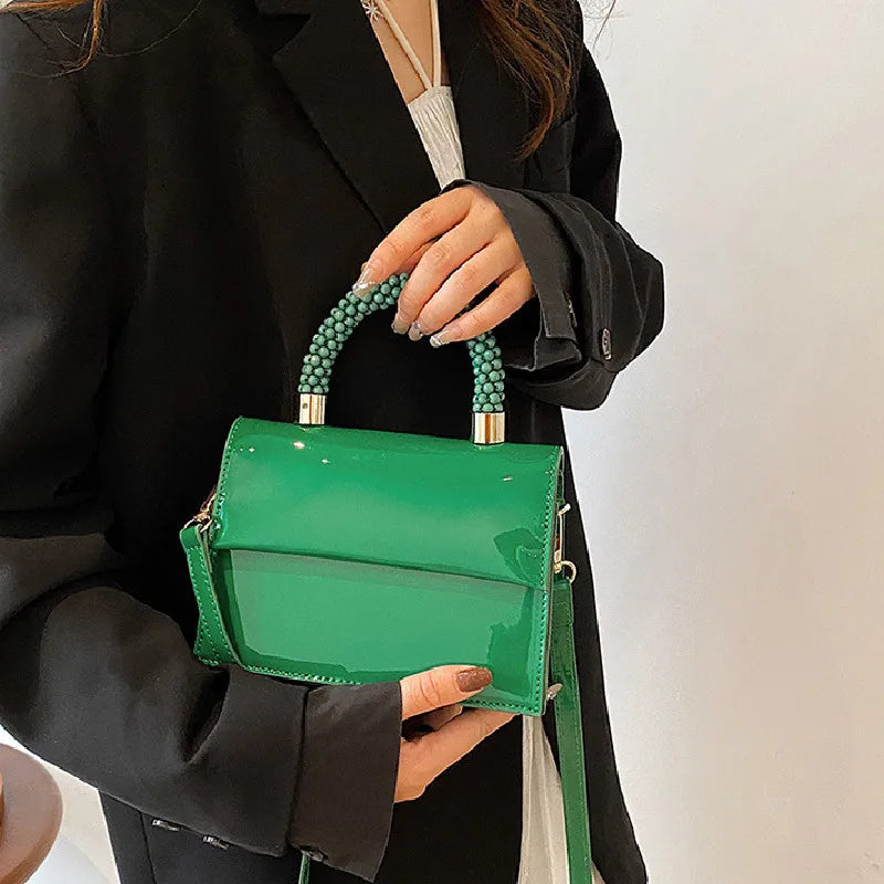 Leather Messenger Bag Tote Handbag Shoulder Bag