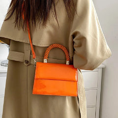 Leather Messenger Bag Tote Handbag Shoulder Bag