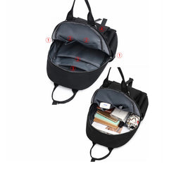 Women's Waterproof Nylon Backpack for Travel