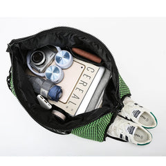 Large Capacity Travel Bag Tote Knit Fabric Backpack