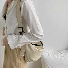 Canvas Dumplings Package Shopper Femina Sac A Main