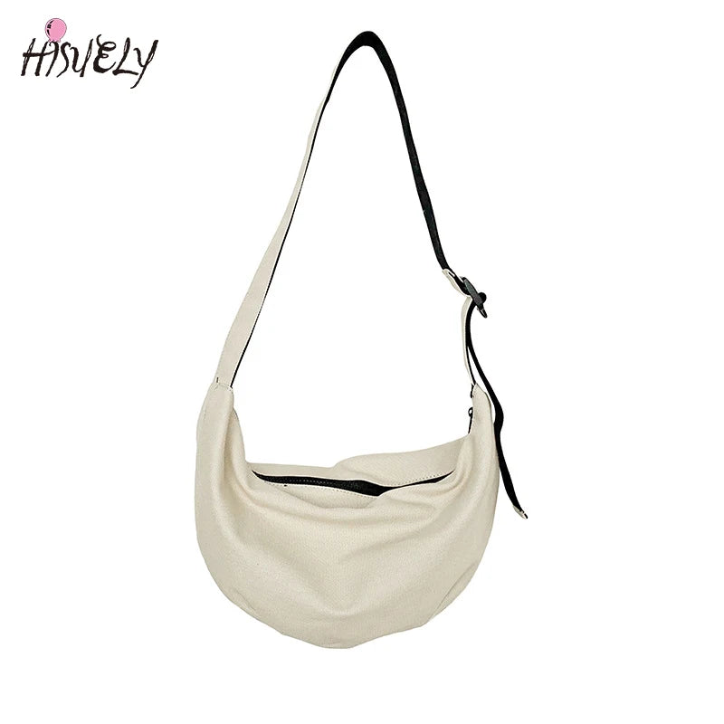 Canvas Dumplings Package Shopper Femina Sac A Main